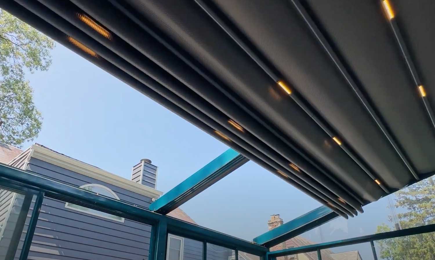 private home retractable roof