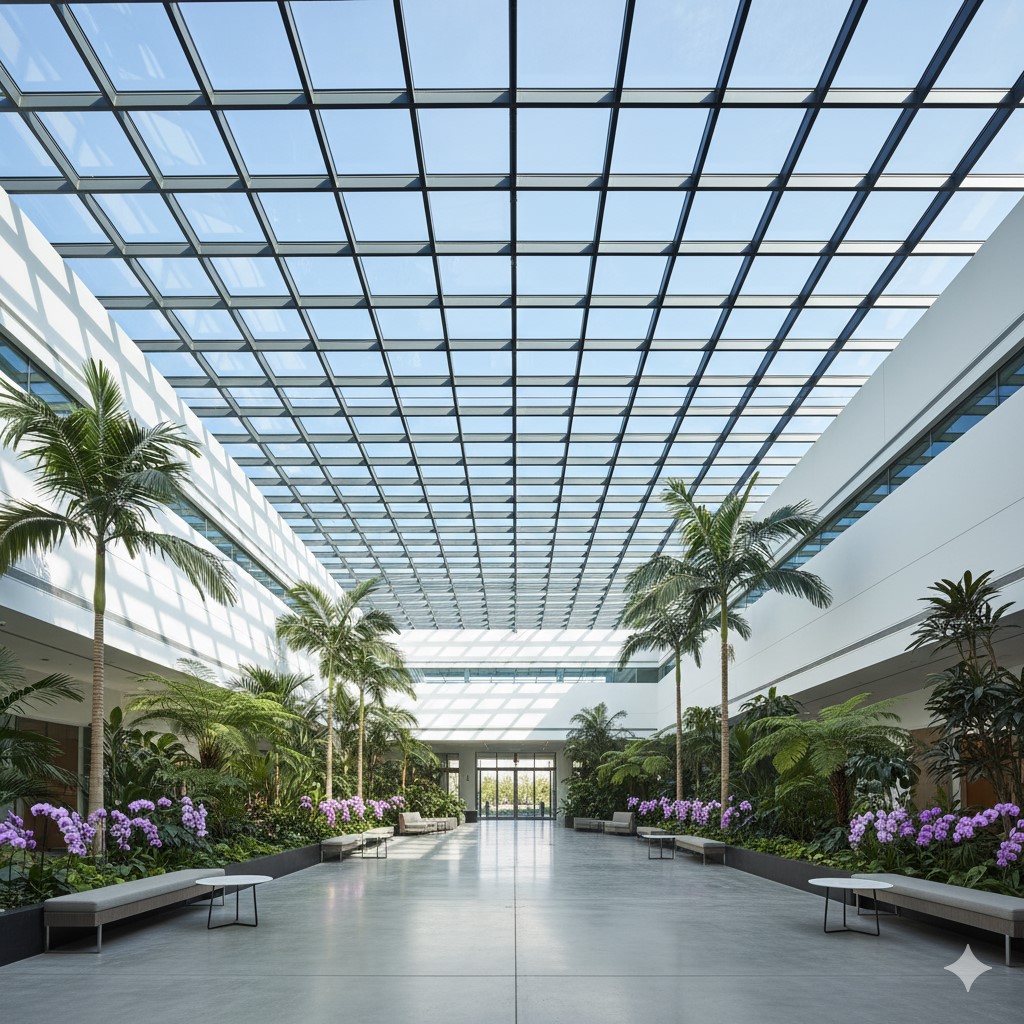 Fixed Glass Roof Systems