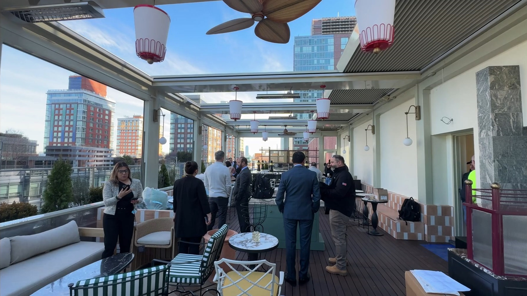 Conrad Hotel NYC Retractable Roof